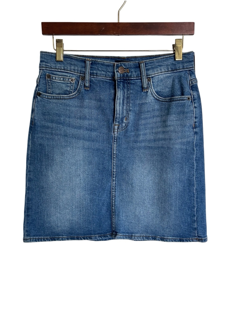 J. Crew Denim Mini Skirt - 00